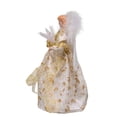 thumbnail image 4 of Kurt Adler 12-Inch Battery-Operated Fiber Optic Gold Angel Tree Topper with Color Changing LED Lights, 4 of 4