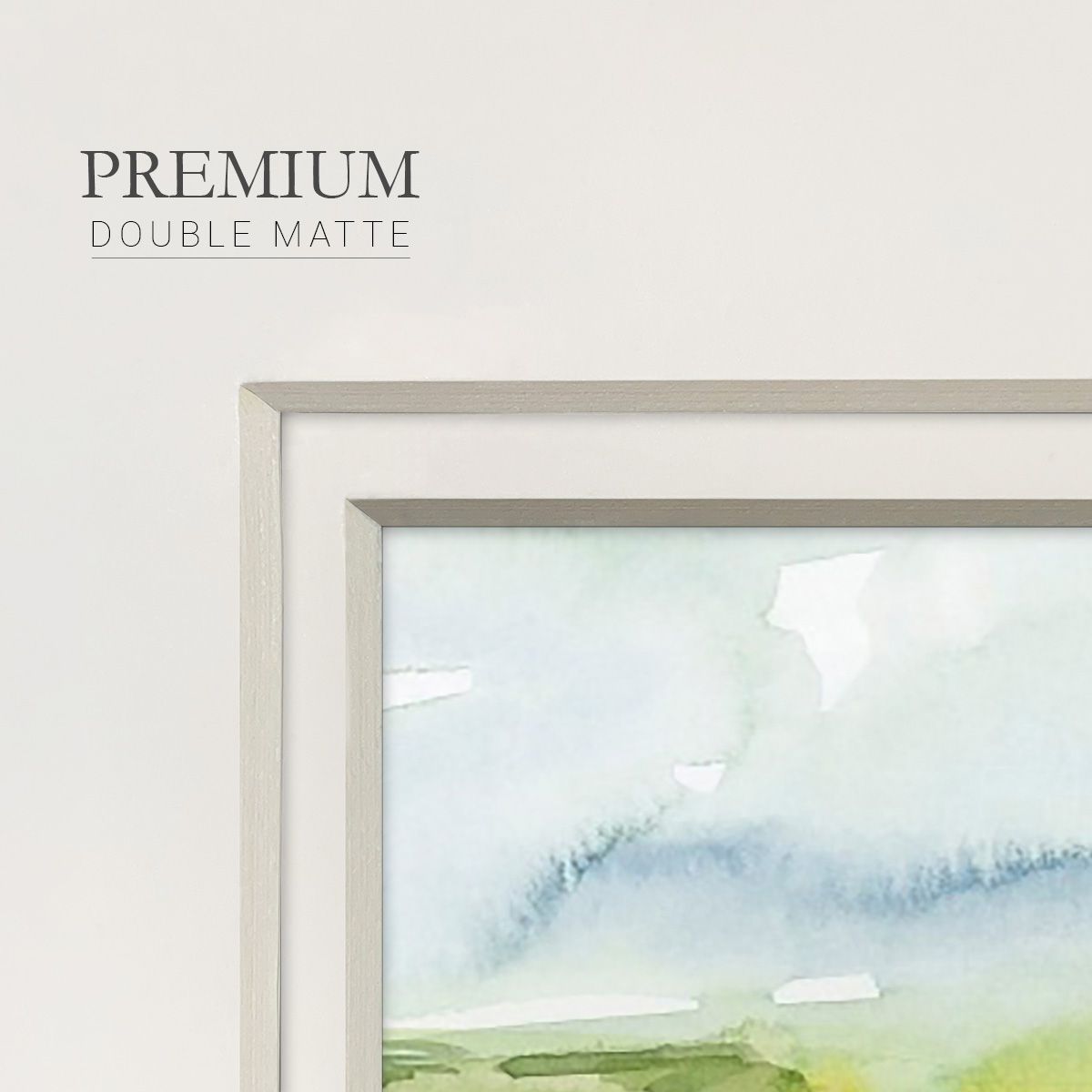 Watery Lowlands IPremium Framed Print