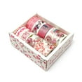 thumbnail image 2 of Wrapables Decorative Washi Tape Box Set (10 Rolls), Romantic Pink, 2 of 8