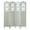 4 Panel Retro White, variant on Aletheiawu 4 Panel Wood Room Dividers and Folding Screens, No Installation Required, Rustic White