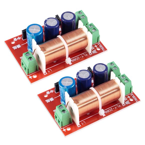 Filtros Crossover ACEIRMC de 400 W ajustables para agudos y graves, 2 unidades
