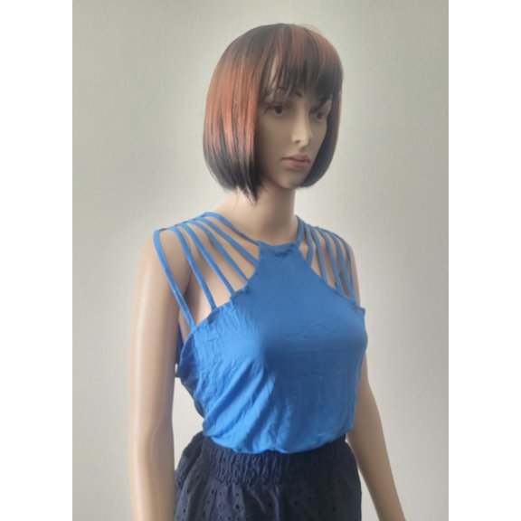 Blouse Women´s Size L Blue