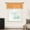 Orange, variant on Cream Greek Key Valance Curtains for Kitchen/Living Room/Bathroom/Bedroom Window, Rod Pocket Small Topper Half Short Window Curtains Voile Sheer Scarf, Geometric Greece Ancient Rustic 54"x18"