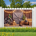 thumbnail image 6 of Wooden Design Western Banner Rustic Cowboy Boot Decor for Country Wedding Party Barn Party Western Theme, 6 of 9