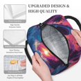 thumbnail image 3 of Balery Hawaiian Island Beach Shark Bolsa de Almuerzo para Mujeres, Caja de Almuerzo, Bolsa de Almuerzo Pequeña Impermeable, Tote de Almuerzo Reutilizable con Gran Capacidad, 3 of 6