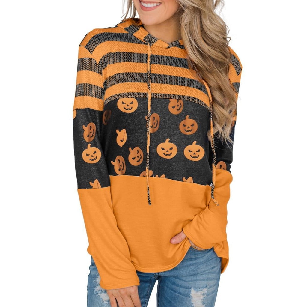 halloween hoodies plus size