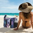 thumbnail image 6 of FORMRS Tote Bag for Women Large Capacity Canvas Travel Foldable Carry On Shopping Handbag, Astronaut Pattern, 6 of 8