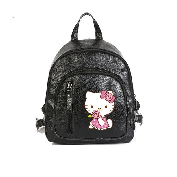 Mochila De Hello Kitty Bolsa Escolar Para Mujer Viaje Papelería Para Estudiantes