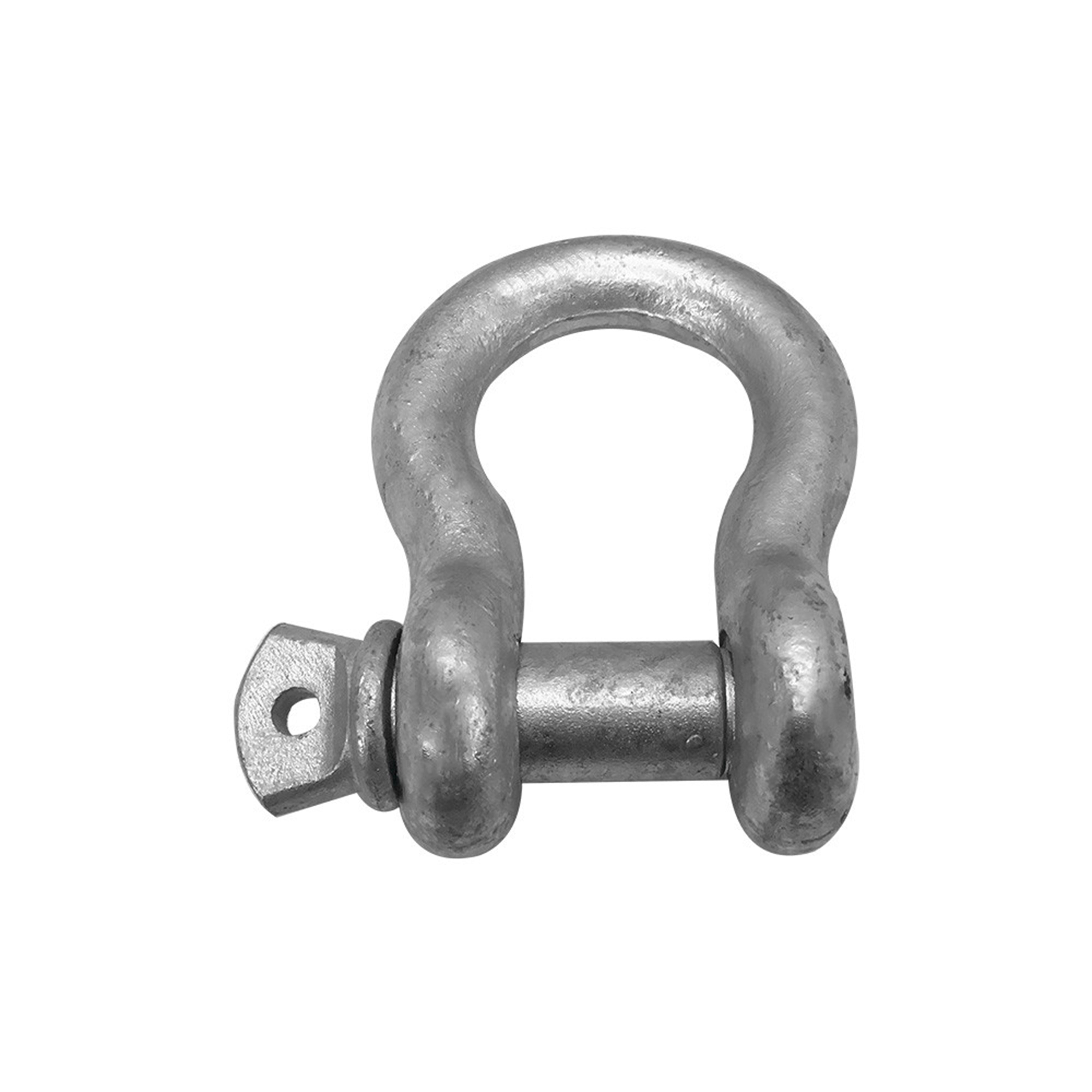 Galvanized Anchor Shackle 2000 lbs Clevis Bow Lifting Crown Bolt 3/8 in 4 pck 