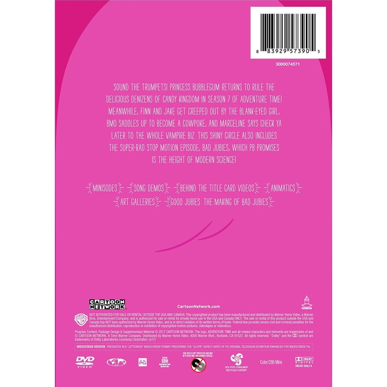 Adventure Time:The Complete Seventh Season (DVD), Cartoon Network
