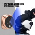 thumbnail image 1 of Visor de Mirilla Inteligente con 2PCS LED de visión Nocturna por Infrarrojos Lente Gran Angular de 120 ° Zoom 3X 1.3 Millones de píxeles Pantalla LCD de 4.3 Pulgadas Pantalla LCD y Timbre ANGGREK Descripción de la referencia, 1 of 6
