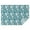 Blue Christmas Polar, variant on Dark Christmas Snowman Pattern Rectangle Tablecloth 60"x102",Waterproof Polyester Rectangle Table Cloth, Wipeable Spillproof Polyester Tablecloth for Dining, Camping, Indoor and Outdoor