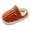 Orange, variant on Fozruso Winter Versatile Girls And Boys Toddler Cotton Slippers Little Kid Big Kid Vertical Texture Warm And Non Home Plush Cotton Shoes,Girls Warm Winter Slippers Sizes 8.5 Toddler(8.5)
