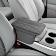 thumbnail image 2 of Upgraded Car Center Console Cover,Microfiber Leather Car Armrest Cover Cushion with 2 Storage Bags,Universal Car Armrest Storage Box Car Interior Accessories for Most Vehicles, 2 of 5
