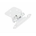 thumbnail image 3 of Silverline SH5001-WT Self Close Hinge 1.2mm Thickness Cabinet Hardware 25 Pairs Face Mount Overlay Variable White Coated, 3 of 7
