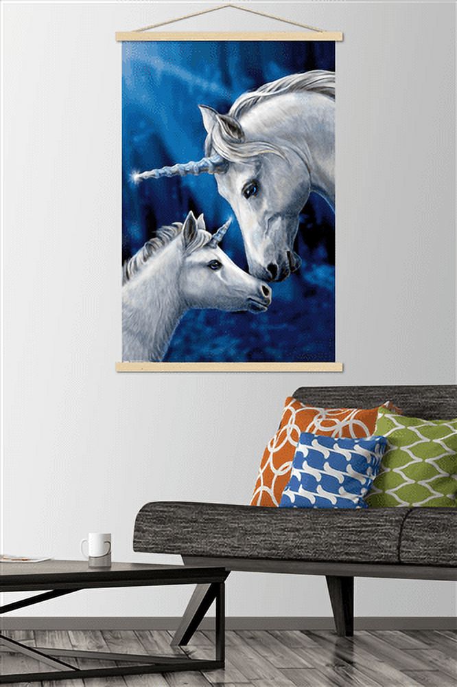 Lisa Parker - Sacred Love Wall Poster with Wooden Magnetic Frame, 22.375" x 34"