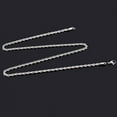 thumbnail image 6 of Soumake Women's Men's 925 Silver Twist Chain Necklace Charm Fashion Jewelry, 6 of 8