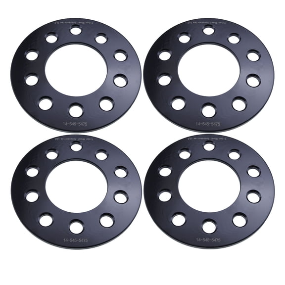 1/4" Titan Wheel Spacers for Ford Mustang Ranger Explorer | 5x4.5 (5x114.3) | Set of 4