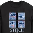 thumbnail image 3 of Disney - Lilo & Stitch - All The Expressions of Stitch - Toddler & Youth Crewneck Fleece Sweatshirt, 3 of 5