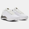 thumbnail image 4 of NEW Mens Under Armour Curry 1 Golf Shoes White/Black Size 15M, 4 of 5
