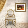 thumbnail image 3 of SMO 14x12 Gold Ornate Wood Framed with Double Matting Museum Art Print Titled - Atlanta-Georgia skyline at dusk, 3 of 4
