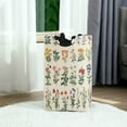 thumbnail image 6 of Yayeee Freestanding Laundry Hamper with Handle Collapsible Large Storage Basket for Clothes, Red Floral, 6 of 7