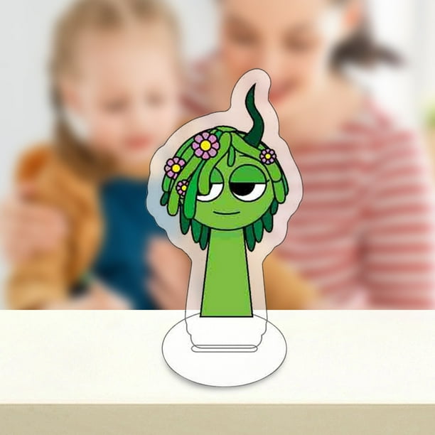 Peluche Sprunki Sprunki Personajes populares del juego Acrílico 6 cm Tarjeta pequeña de pie
