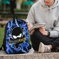 thumbnail image 6 of Ninja Kidz Backpacks 17 Inch Lightweight Casual Bookbags Travel Daypack Bookbags for Camping Hiking, 6 of 8