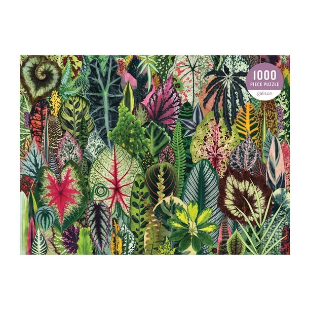 Rompecabezas Galison Houseplant Jungle 1000 piezas
