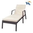 thumbnail image 2 of Canddidliike Outdoor Lounge Chair with Cushions, Patio Rattan Wicker Chaise - Brown, 2 of 6