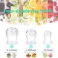 thumbnail image 3 of Chupete alimentador de frutas para bebés, alimentador de alimentos frescos, tetina de silicona, juguete de dentición de frutas para bebés para niños, 3 of 7