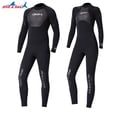 thumbnail image 4 of Naiovety DiveSail Trajes de neopreno Traje de buceo Ultrafino Secado rápido Pantalones de manga larga Traje de baño de cuerpo completo Mono Transpirable Deportes acuáticos Hombres Negro XL Naiovety OD003280-04, 4 of 6