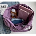thumbnail image 4 of LinYooLi Nylon Tote Bag Large Hobo Bags Women Crossbody Purse Soft Shoulder Bag Casual Work College Travel Handbags Top-Handle Bag, 4 of 7