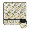 thumbnail image 2 of HELLHERO Lemons Sewing Machine Mat Waterproof Storage Protective Mat Removable Storage Bag for Most Sewing Machines for Home Indoor, 2 of 5