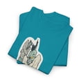 thumbnail image 3 of Zombie Jacket World Industries 2000s Skateboard Vintage Classic TShirt Print - Tropical Blue / L, 3 of 5
