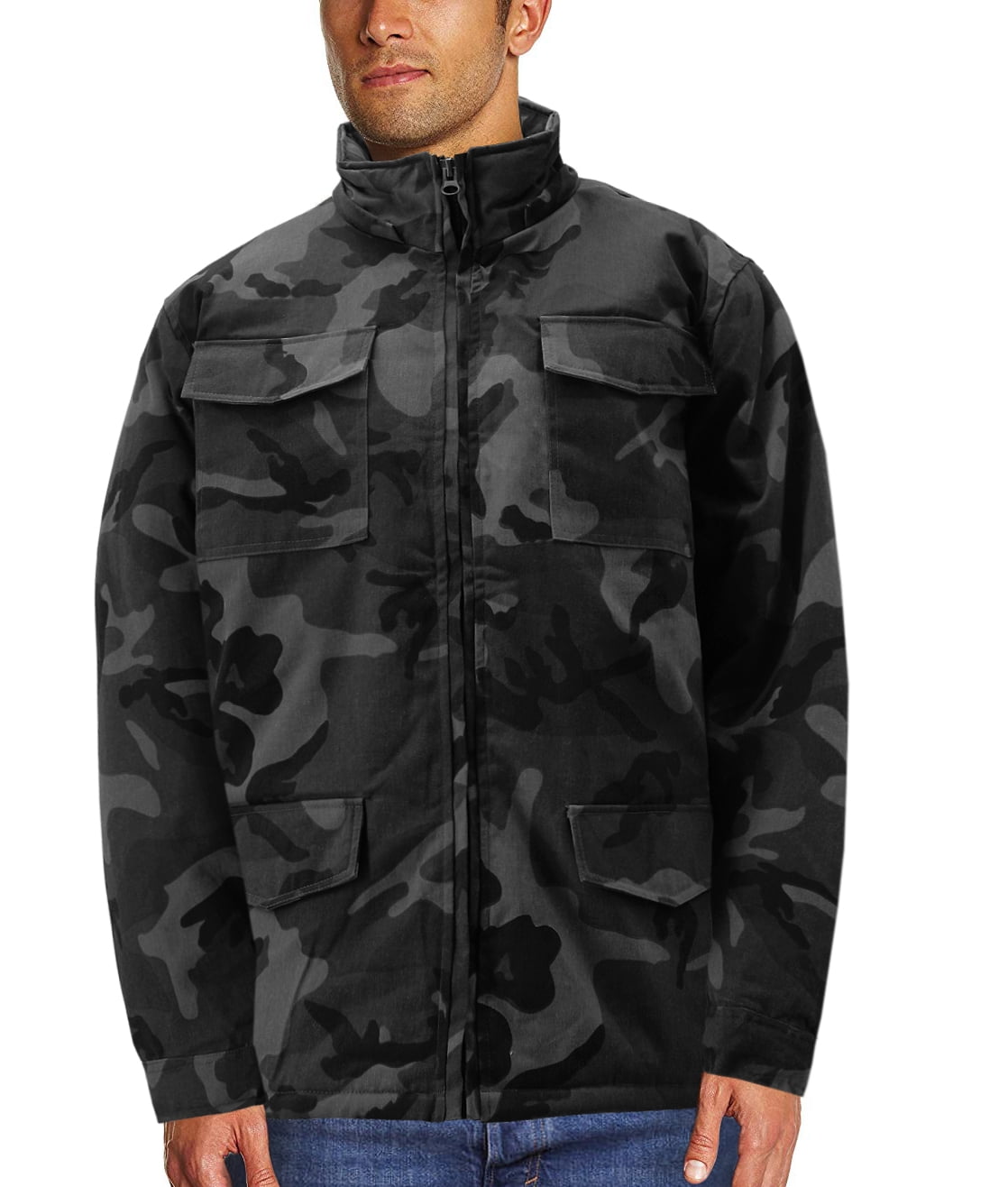 Grey clearance camo jacket