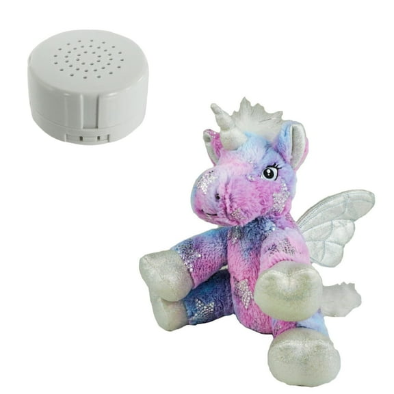 Plush Gear Stardust the Unicorn 8" Plush Toy – Limited Edition Stuffed Animal with Voice Recorder