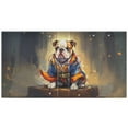 thumbnail image 2 of Cool Dog 3 Ring Binders 1.5 inch Hardcover File Folders with Interior Pockets A4 Size Organizer for School Office Hospital, 2 of 8