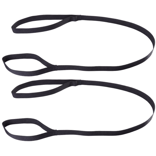 2Pcs Household Leg Straps Convenient Leg Lifter Straps Polyester Foot Loops Daily Accessory