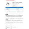 thumbnail image 2 of Spark Plug Non-Fouler - Compatible with 1969 - 1983 Fiat 124 1970 1971 1972 1973 1974 1975 1976 1977 1978 1979 1980 1981 1982, 2 of 2
