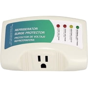 Refrigerator Surge Protector Single Outlet, Wall Surge Protector for Appliance Against High & Low , Brownouts & Spikes 1875W 15A 1 Pack