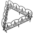 thumbnail image 1 of IFANLANDOR White Plastic Garden Fence for Decoration Waterproof Versatile Component 3pcs, 1 of 8
