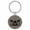 Gray, variant on Beach Chairs Palm Trees Pink Laser Engraved Leatherette Keychain Backpack Pull - 1.5 x 3 Inches