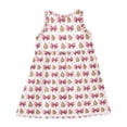 thumbnail image 4 of Girls Dress Bow Christmas Tree Sleeveless Dress for Girls Hem A-Line Casual Sundress, 4 of 7