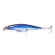 HENGJIA Fishing Lures, Jerkbait for Bass Fishing Minnow Lure Set with Boxes, Fishing Plugs Hard Baits Swimbaits Topwater Lures for Trout Bass Perch Fishing,8pcs