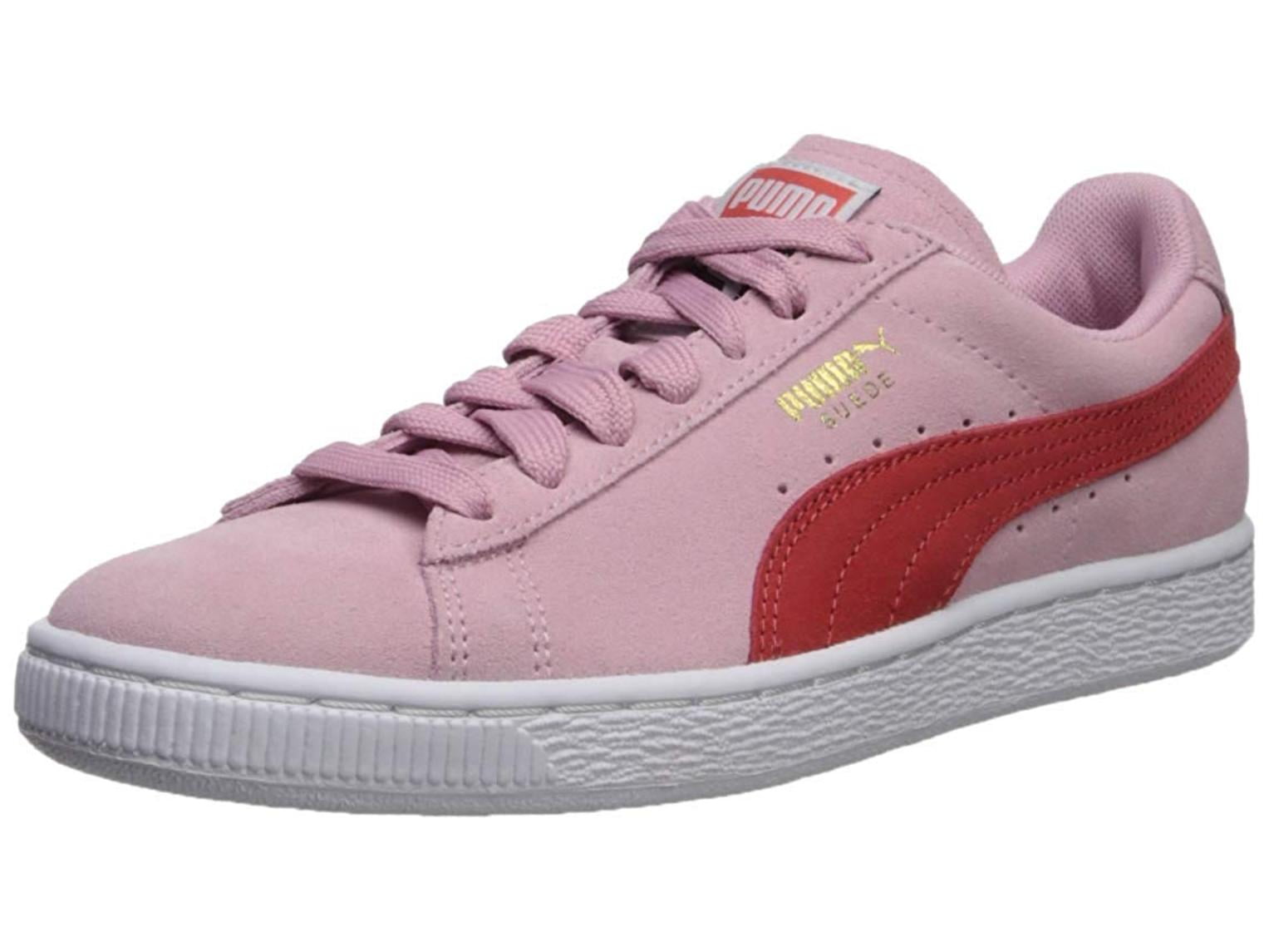 puma suede classic shoes pastel pink