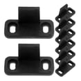 thumbnail image 4 of MIANGASTORE 8Pcs Barn Door Floor Guide Closet Door Guide Door Stopper Sliding Door Bottom Guide, 4 of 6
