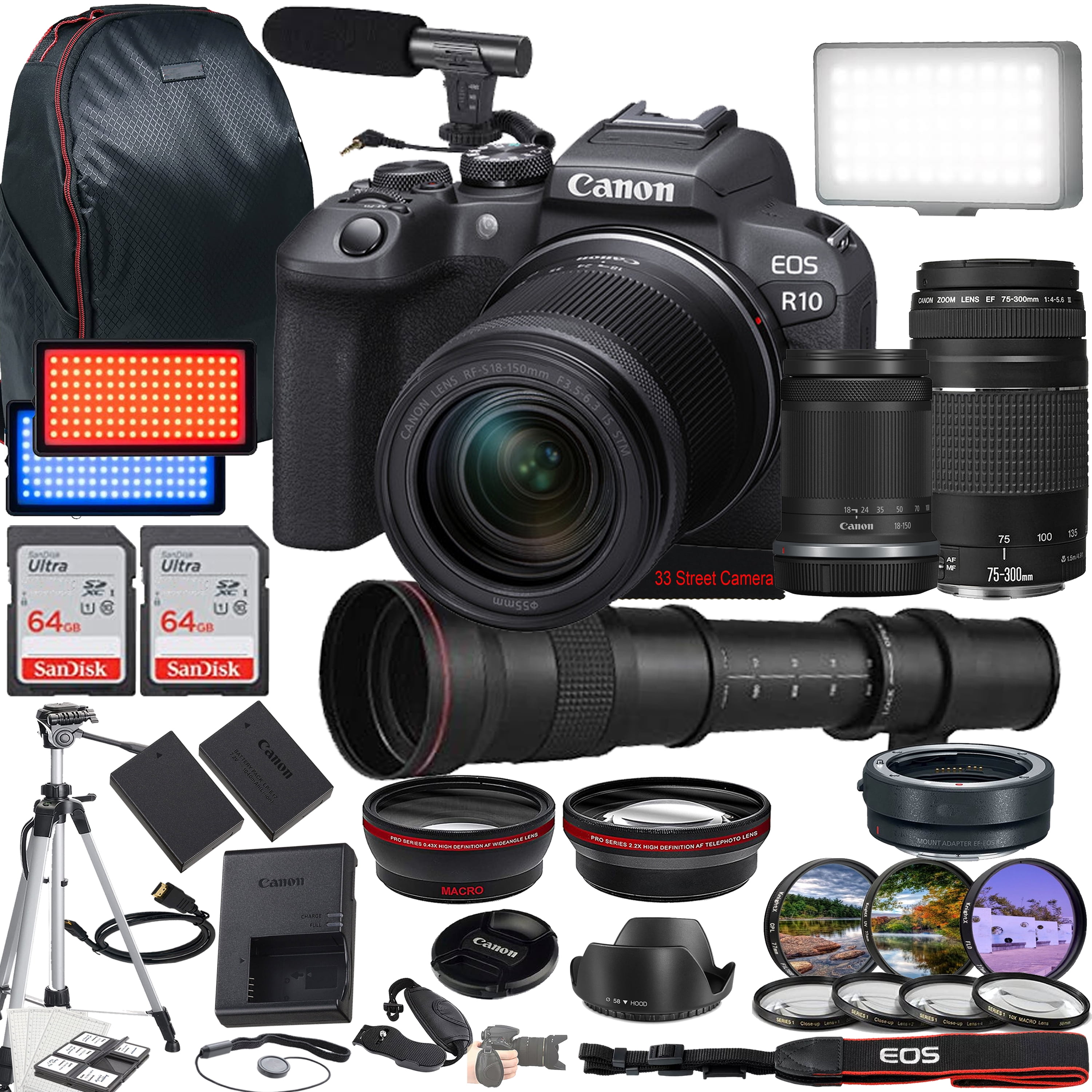 Canon EOS M50 Mark II Mirrorless Camera With EF-M 18-150mm IS STM 