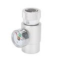 thumbnail image 4 of Adaptador de recarga de CO2, conector, regulador de gas, ASA de soda plateada con manómetro de 3000 psi, 4 of 14