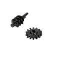 thumbnail image 6 of Daupanzees Axle Gear Overdrive Worm Differential 12T 13T 14T 16T Steel Gear Upgrade Parts for AX24 Axial SCX24 C10 Gladiator Bronco 1/24 RC Crawler Car, Truck Accessories Black 2PCS, 6 of 7